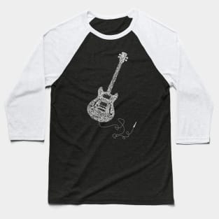 White bass guitar Baseball T-Shirt